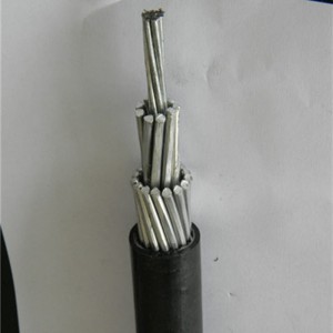 PE стандарта 0.6 / 1kv ICEA покрыло линию проводника алюминия силового кабеля ABC