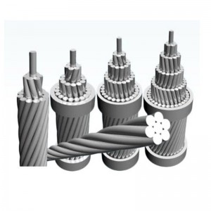 Стальной усиленный неизолированный алюминиевый проводник ACSR IEC61089, ASTM B-232, BS215